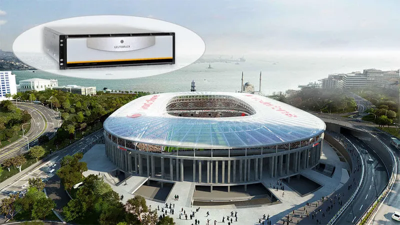 Vodafone Arena Geutebrück Sistemleriyle Korunuyor