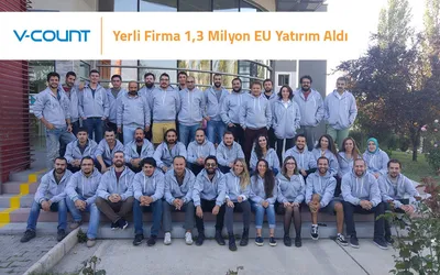 Yerli Firma V-Count 1,3 Milyon EU Yatırım Aldı