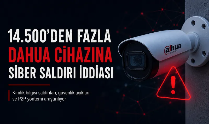 14.500’den Fazla Dahua Cihazı Siber Saldırıda Hedef Alındı